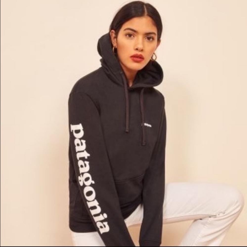 Patagonia Regular Fit Uprisal Hoodie Pullover Faded Black Women Size Small - Picture 1 of 8